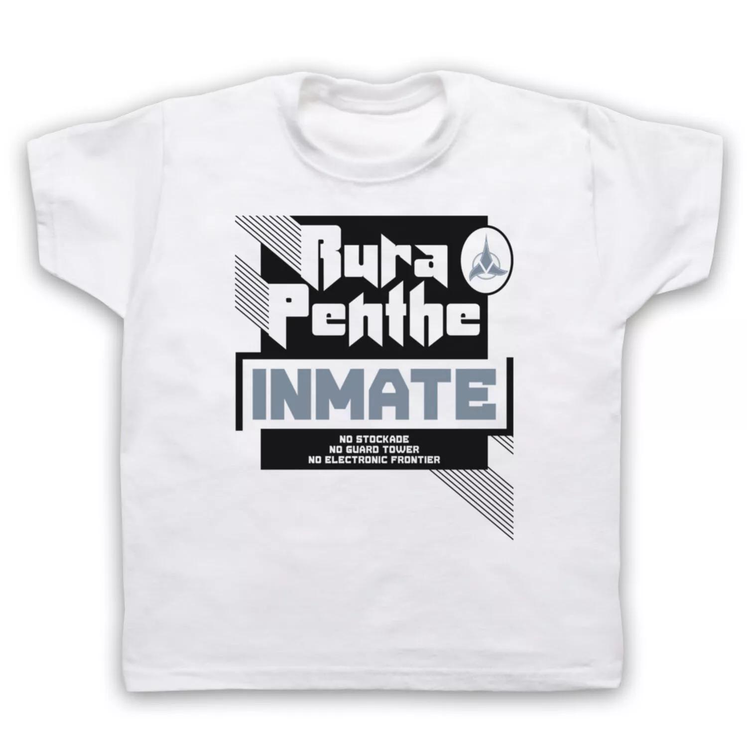 

RURA PENTHE STAR KLINGON PENAL COLONY INMATE TREKKIE SCI FI KIDS CHILDS T-shirt 140