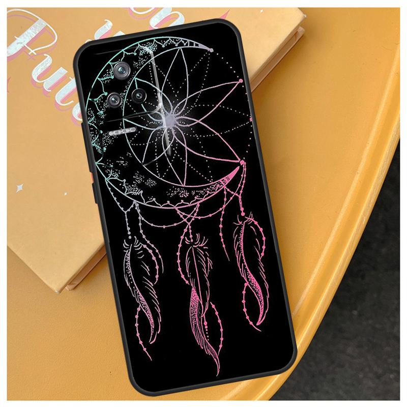 

The Dream Catcher Mandala Funda For Xiaomi 15 14 Ultra 17 Pro Max 13T 14T 15T POCO F5 F6 F7 Pro X5 X6 X7 F8 Ultra Case Xiaomi 17Pro Max