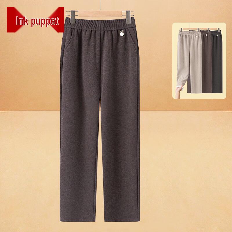 Moou 2025 New Women s Autumn/Winter Casual Straight-Leg Pants 3XL