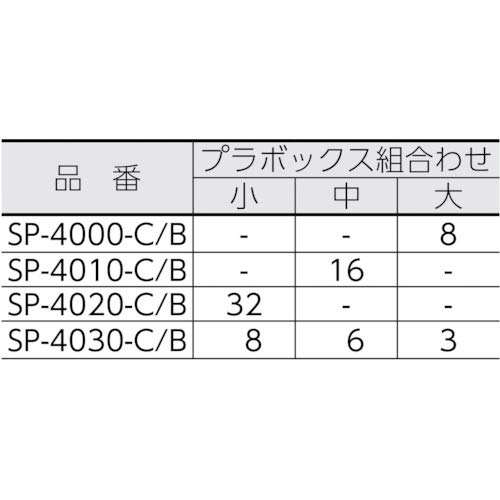 Ringstar Mr. Parts Case, Colored Small Boxes for Easy Sorting, SP-4030 [L424 x W375 x H72mm]