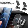 Car Logo Magnetic Foldable Phone Holder For Alfa Romeo Giulia Stelvio Giulietta 156 159 147 Mito Tonale Brera Disco Accessories