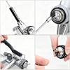 23/17PCS Professional Spray Gun Cleaning Brush Spray Gun Cleaning Kit Cleaning Tools Paint Brush Cleaning Needle