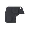 Black 2 Buttons Key Leather Remote Key Accesso Fob Repair Kit Switch Rubber Pad for Toyota