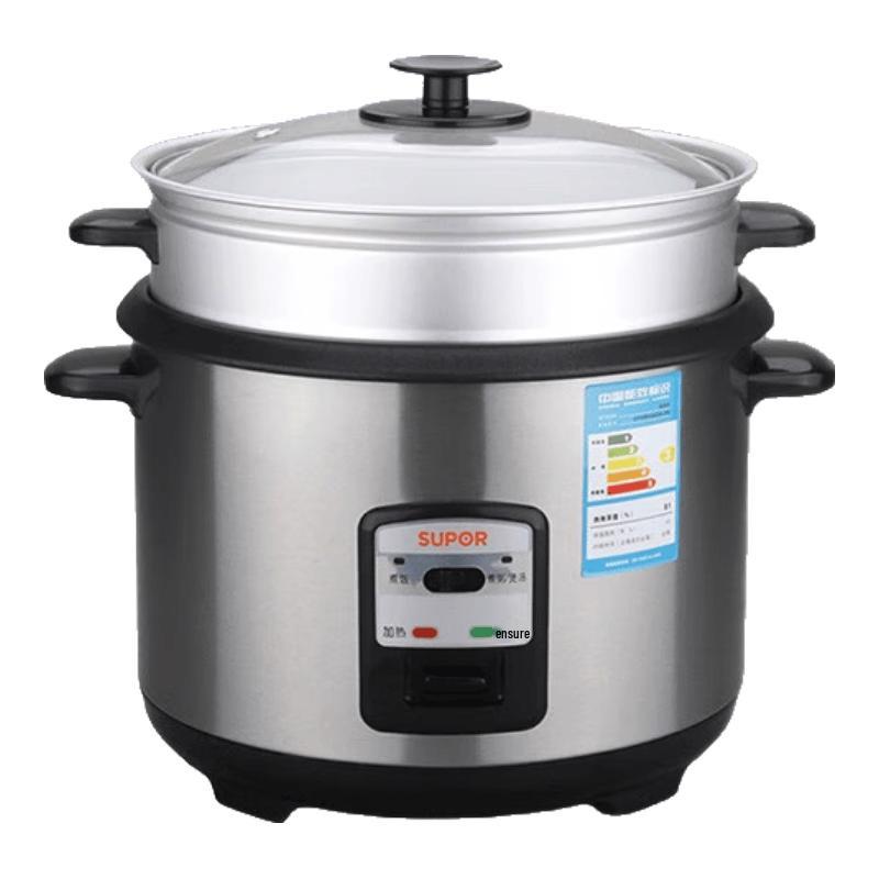 Supor 5L Mechanical Rice Cooker with Steamer CN plug (adapter included)
