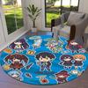 Date Live Round Area Rug Carpet Rug For Living Room Bedroom Sofa Playroom Decor Nonslip Floor Mat