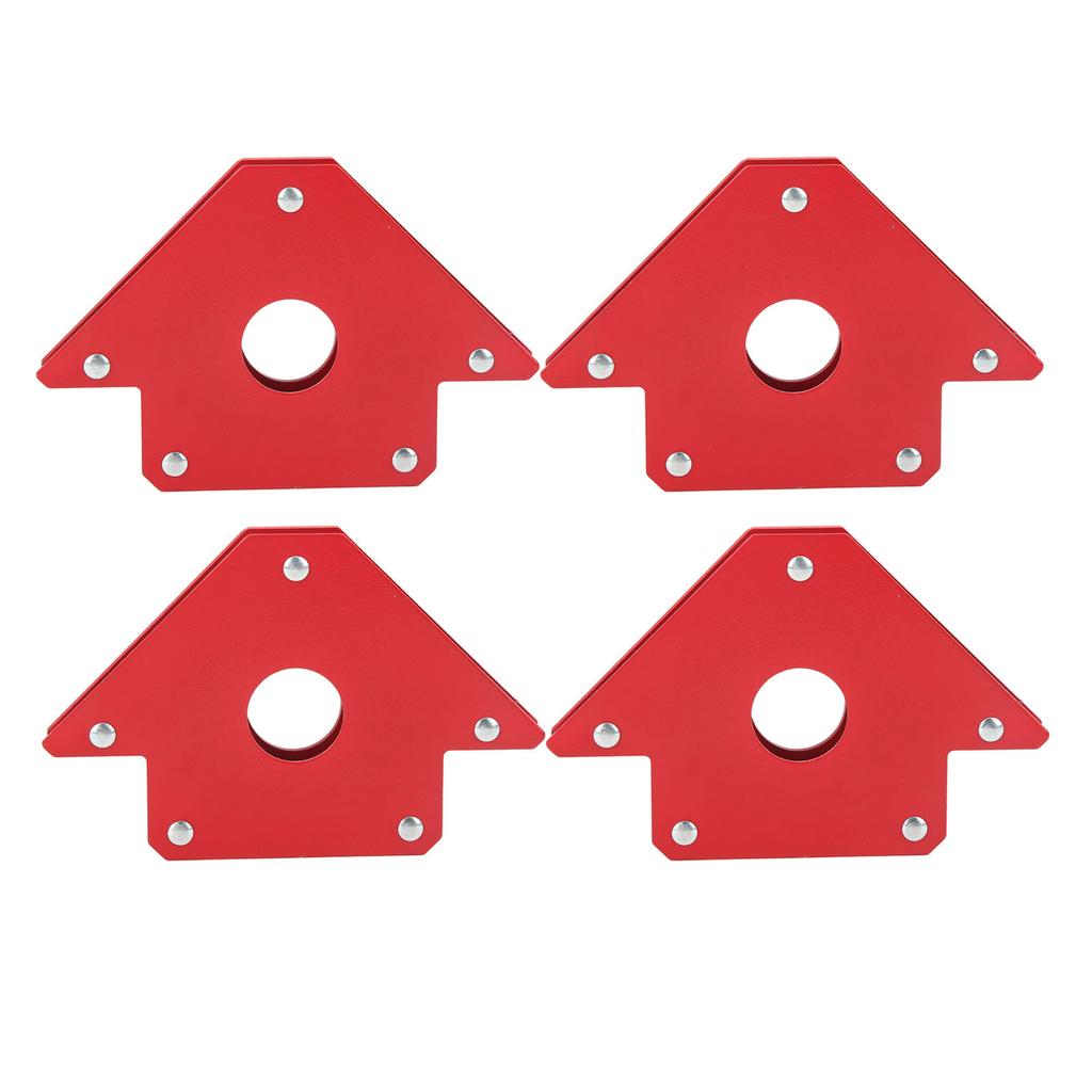 4 Pcs 50LB Welding Magnetic Arrow Holder 45 90 135 Multi Angle Welder Setup Magnet Support Jig Positioner Power Tool