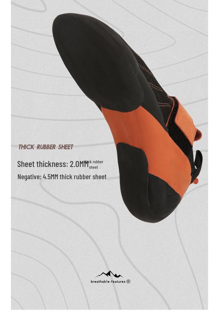 New Beginner-Friendly Non-Slip Lightweight Rock Climbing Shoes - Anti-Fall & Wear-Resistant.
