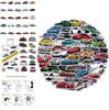 Colorful Cartoon Car Sticker Set Waterproof Decals For Cars Motorcycles Skateboards And Luggage Pack Of 100
