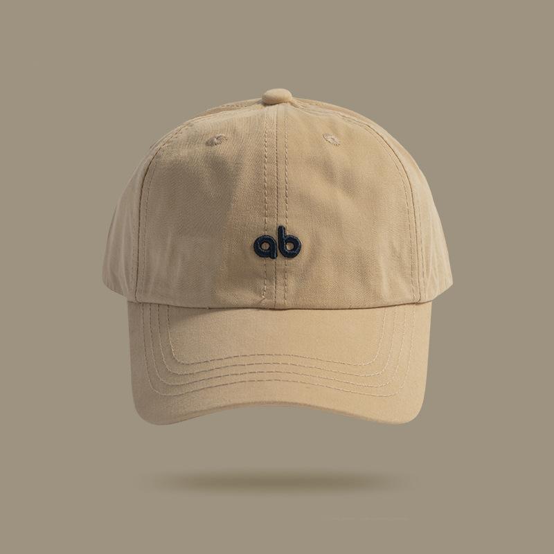 Letter Embroidered Baseball Hat for Women Showing Their Faces  Wide Brim Sun Protection for Boys  Baseball Caps  Couples