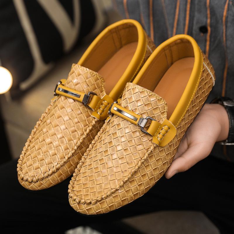 Herren Slipper Leicht Bequem Herren Flats Atmungsaktiv Slip-on Herren Freizeitschuhe 2025 Neue Herren Freizeitschuhe Tenis Masculino