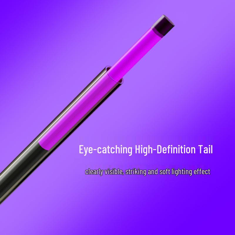 Color-Changing Dual-Use Luminous Fishing Float with Replaceable Tail for Day and Night Fishing