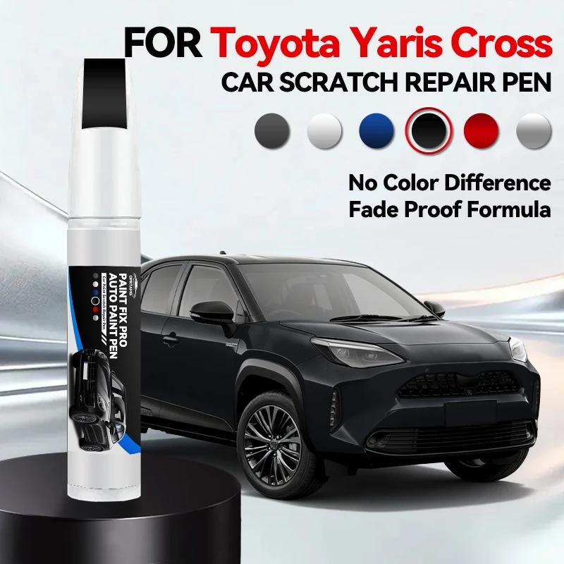 Exklusiver Zweck für Toyota Yaris Cross 1990-2026 Lackreparaturstift Ausbesserungsstift Kratzerentferner DIY Autozubehör Schwarz Weiß