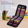 72/120 Slots Pencil Case Black Art Pencil Case Durable Pencil Case Organizer  Drawing