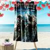 Soul Calibur Print Beach Towel, Large Soft Quick Dry Towel for Beach Camping Swimming
