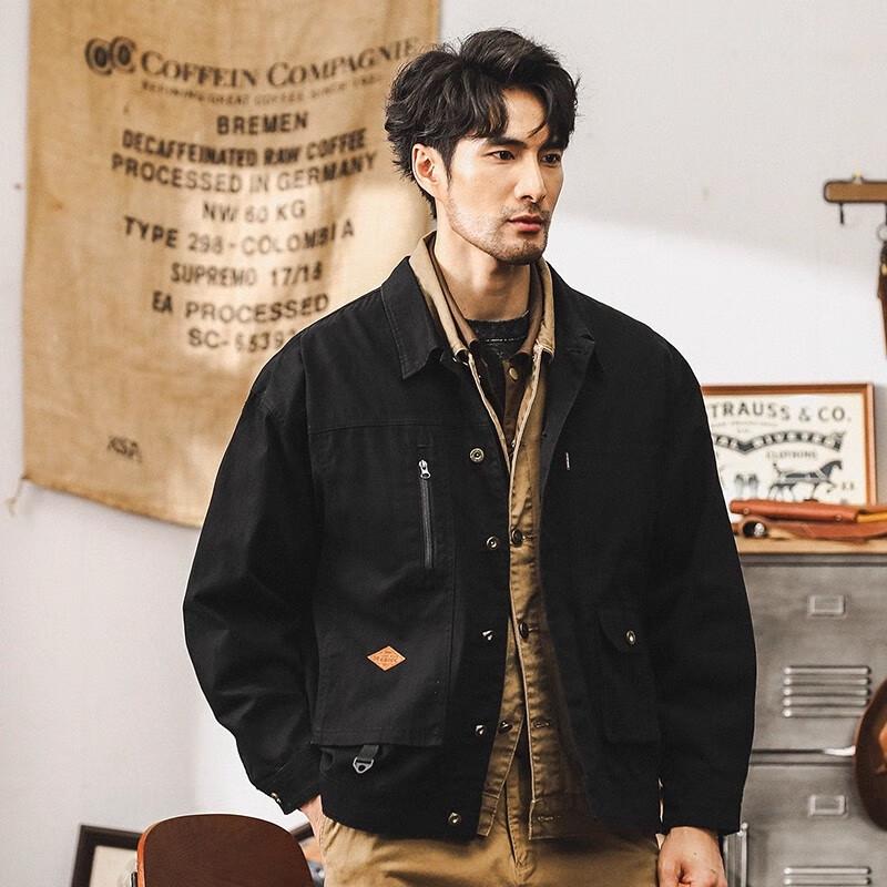 

Чоловіча американська ретро тактична куртка робочого одягу XL