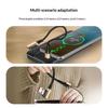 66W USB C Fast Charging Short Cable Braided Nylon 90 Degree Right Angle for Power Bank Outdoor