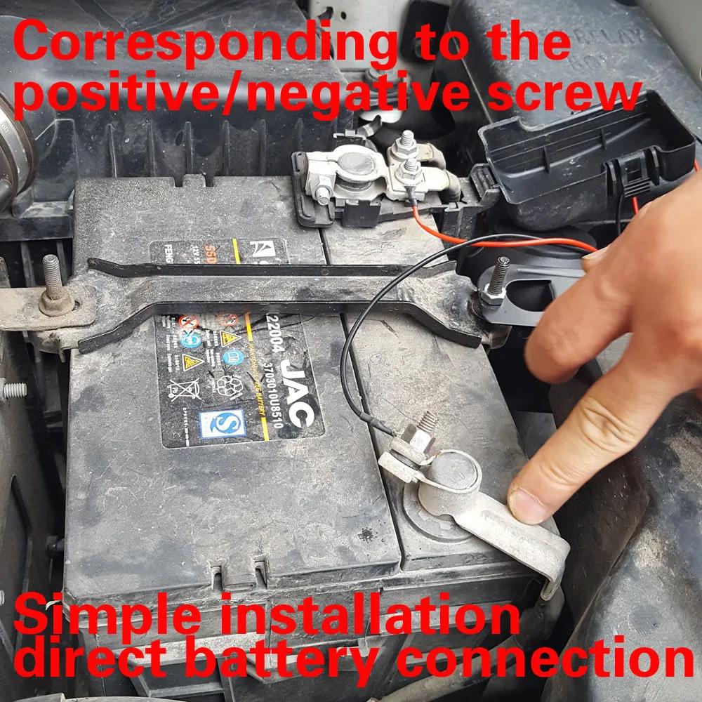 Portable Universal 12V Vehicle Burglar Alarm Security Protection Auto Car Alarm System & 2 Remote Control Auto Burglar