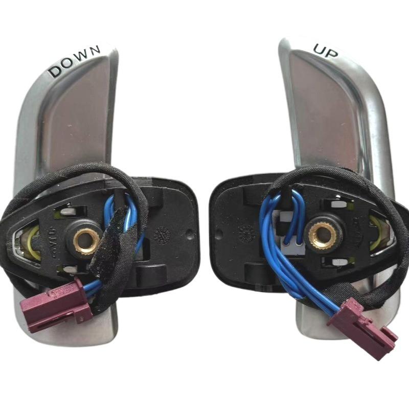 

For Mercedes Benz AMG A45 CLA45 GLA45 C63 S63 W205 Steering Wheel Shift Paddles 1PCS Regular silver