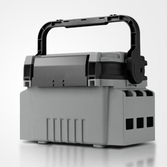 Multifunctional Portable Fishing Box Fishing Pole Holder with Handle Multi-layer Large Capacity