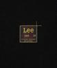 LEE 101 Label Short Sleeve T-Shirt Black