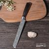 Coltello da pane in acciaio inossidabile da 8 pollici Coltello da taglio per toast Coltello da cucina con lama seghettata