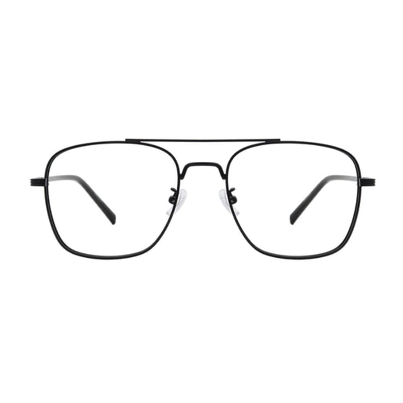 

oart Noah BLACK Oversized Two-Bridge Metal Glasses black