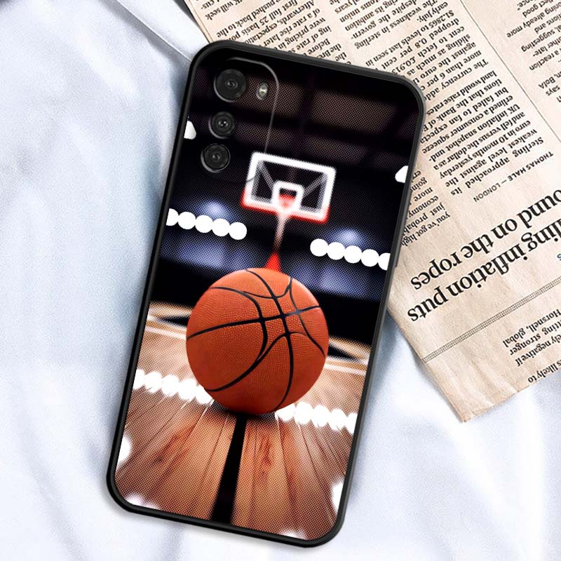 Sports basketball cool Phone Case For Motorola G85 Edge 50 G24 G35 G14 G04 40 G72 G34 G G54 G13 G32 5G Black