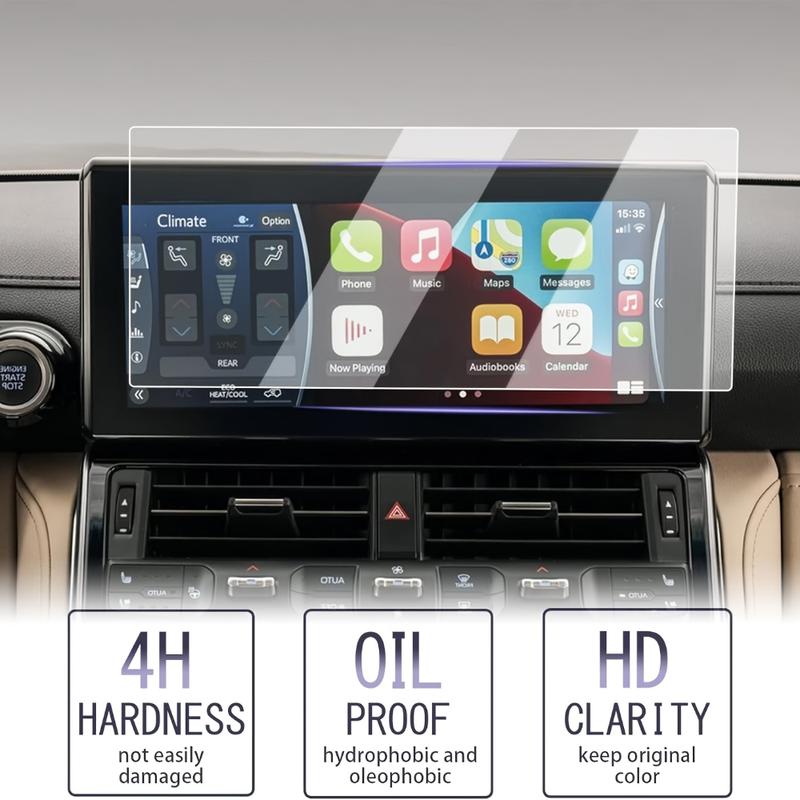 For Toyota Land Cruiser 300 - GPS Screen Protector 12.3Inch Tempered Glass Protective Film Auto Interior Accessories