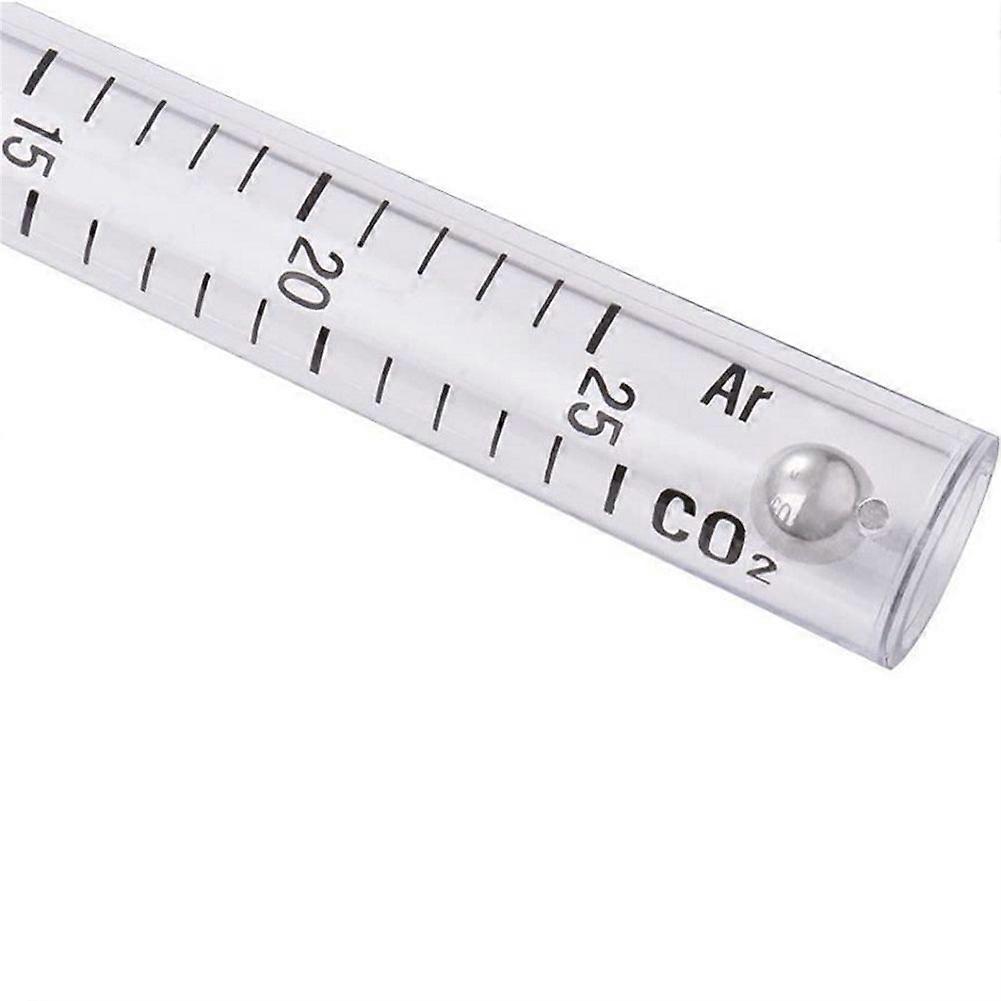 Argon CO2 Welding Flow Meter with Peashooter Measurement Tool 40CFH