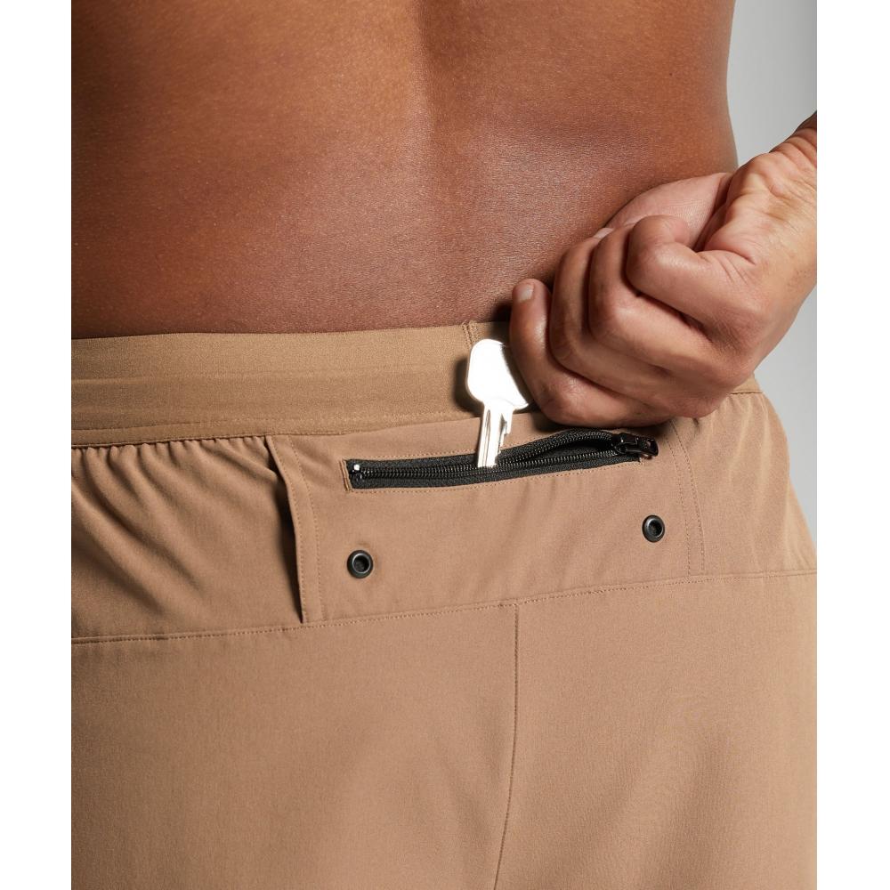 Gymshark Land To Water 6  Shorts Caramel Brown A5a6i Nbzc