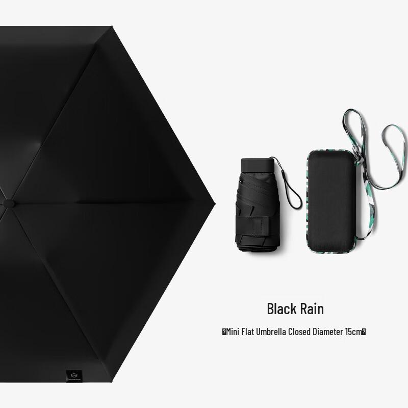 Nanjiao Compact 6-Fold Pocket Umbrella with Card Holder