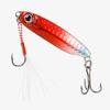 Red Green Fishing Lure Iron Spinning Baits Durable Metal Jig Lure