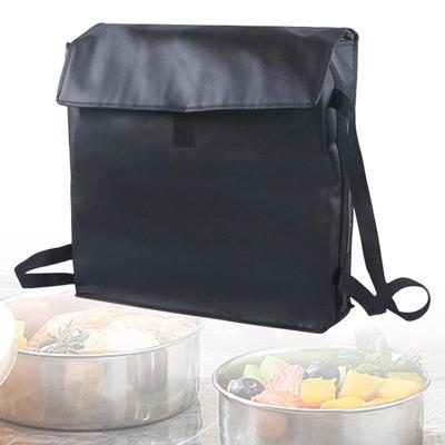 Tasche Lunchpaket Robustes Vliesstoff Multifunktionaler Pizza-Träger Isoliert Warmhalter für Catering