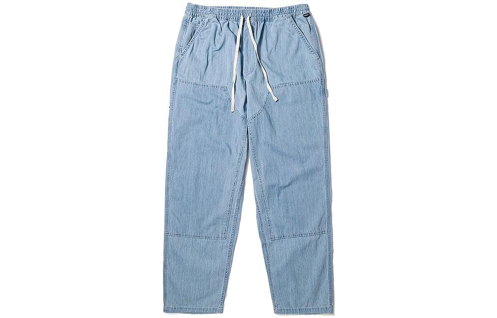 Vans Jeans Unisex Gray Blue Moderate Straight Fit Pants VN000AJRCDX 2XL