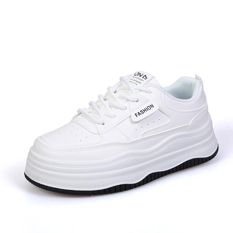 Fashion women's spring platform casual shoes heightening new student casual sports shoes