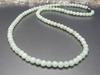 [Sekimachi] Jadeite Necklace, Genuine Jadeite, Approx. 5.5mm, Natural Stone, Approx. 52cm, Trivet, Charm