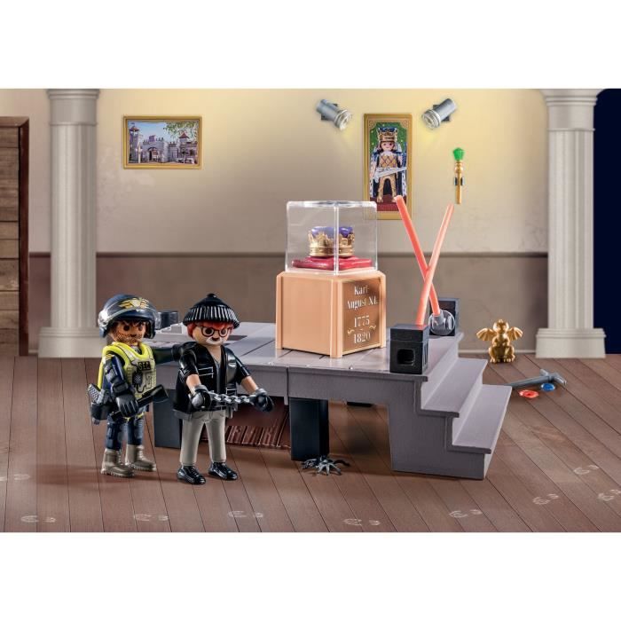 Calendrier de l'avent playmobil - police - la magie de noël - 24 cases à ouvrir