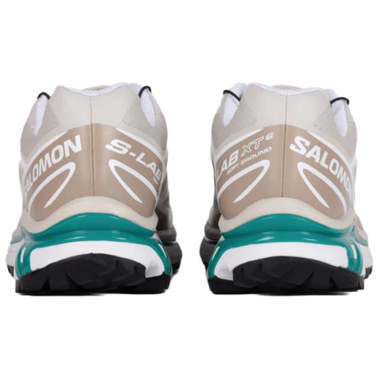 Salomon XT-6 Versatile Comfortable Shock Absorbing Durable Breathable Support Running Shoes Men Sneakers Earth-Gray Copper-Green 478643