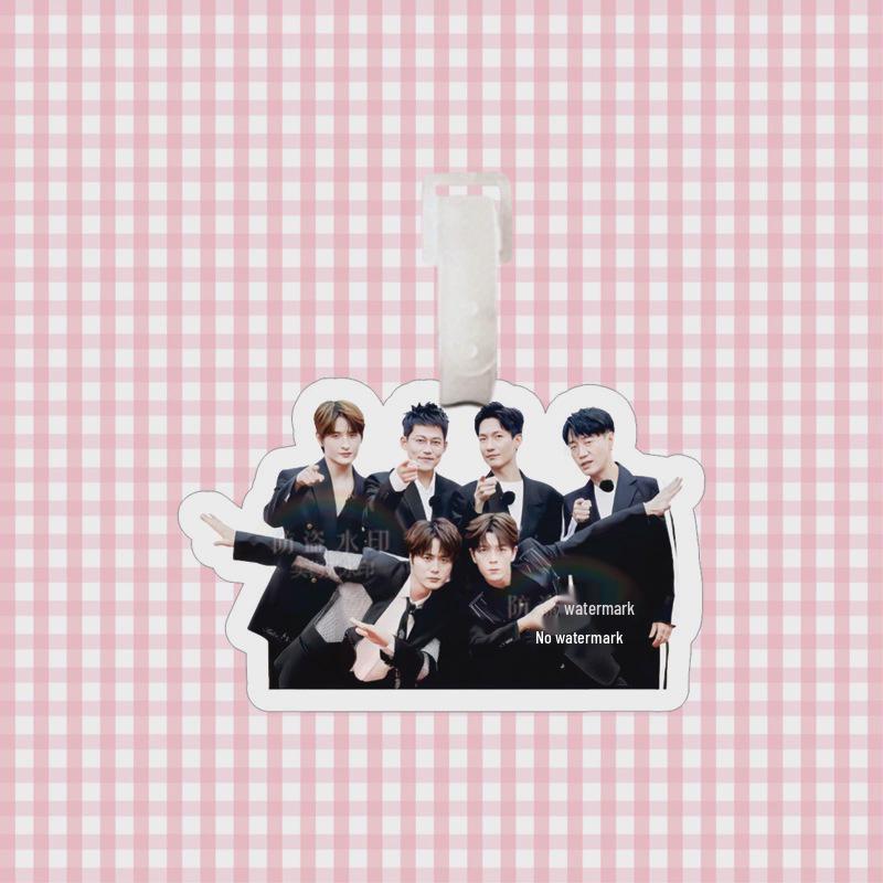 Wang Zhengliang Backpack Pendant & Luggage Tag Keyring - Re-employment Boy Band 0713
