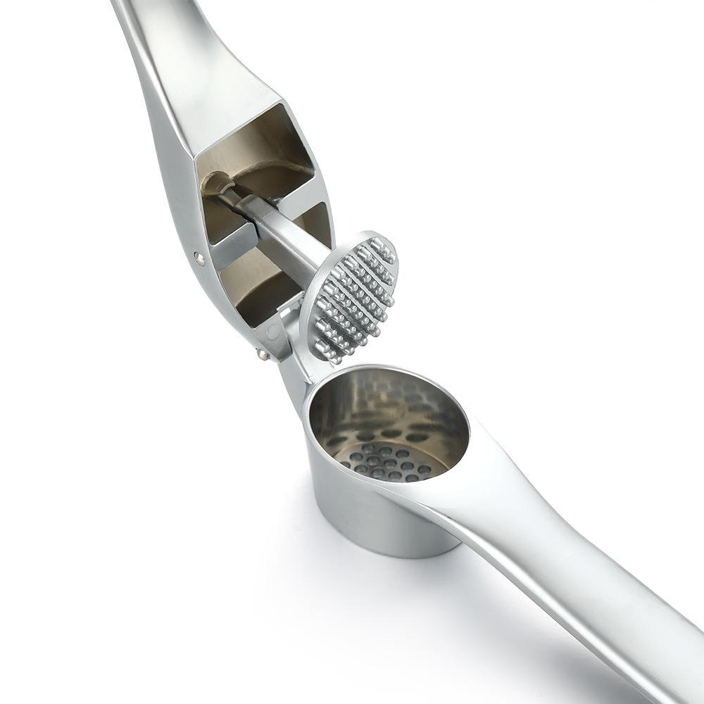 Manual Garlic Press and Peeler - Multifunction Kitchen Gadget for Garlic and Peeling