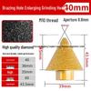 Brazed Diamond Chamfering Drill Bit for Glass, Tile, and Stone
