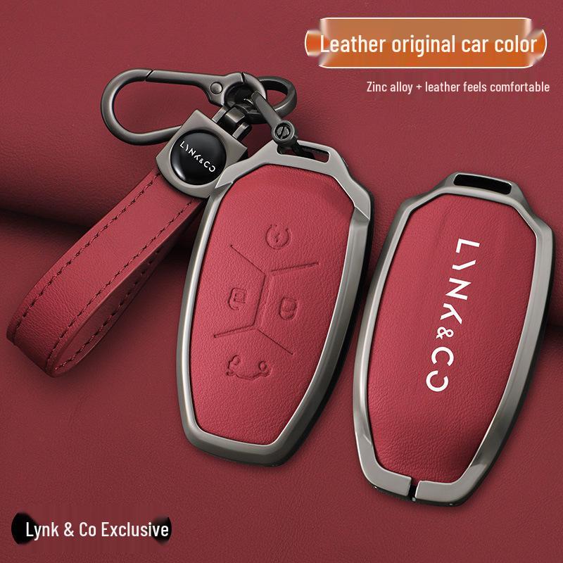 Pouzdro na klíč Lynk & Co 03: Kompatibilní s 0607, 01 Shell, 05 Nový model, 02 09 EMPS Energy Crystal Z10 Přezka na krytu