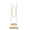 4/6/8/10/12 Inch Plate Dish Hangers Holder W-shaped Wall Display Decorative Invisible Spring Hanging Hook Golden