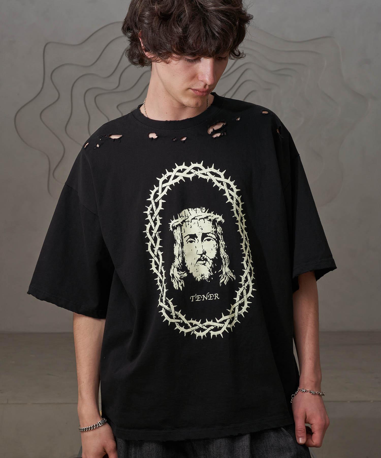 Tener Jesus Vintage T-Shirt (Black) Black/Free
