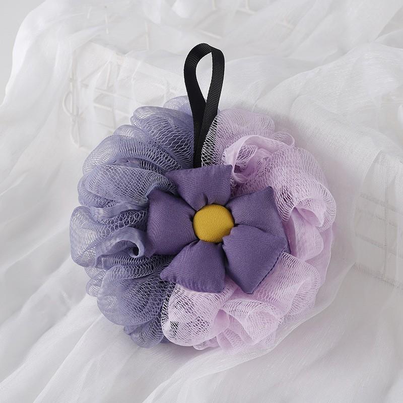 

Прочный и не распускающийся ультрамягкий шарик для ванны фиолетовый