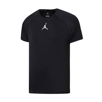 Logo Round Neck Straight Cut Short Sleeve T-Shirt Men T-Shirts Black 892257-010