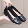 GKTINOO Women Shoes Genuine Leather 2025 Spring New Dress Shoes Women Large Size Low Heels Office Lady Shoes Women