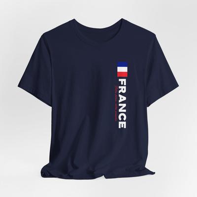 French National Team T-Shirt: France Flag Apparel