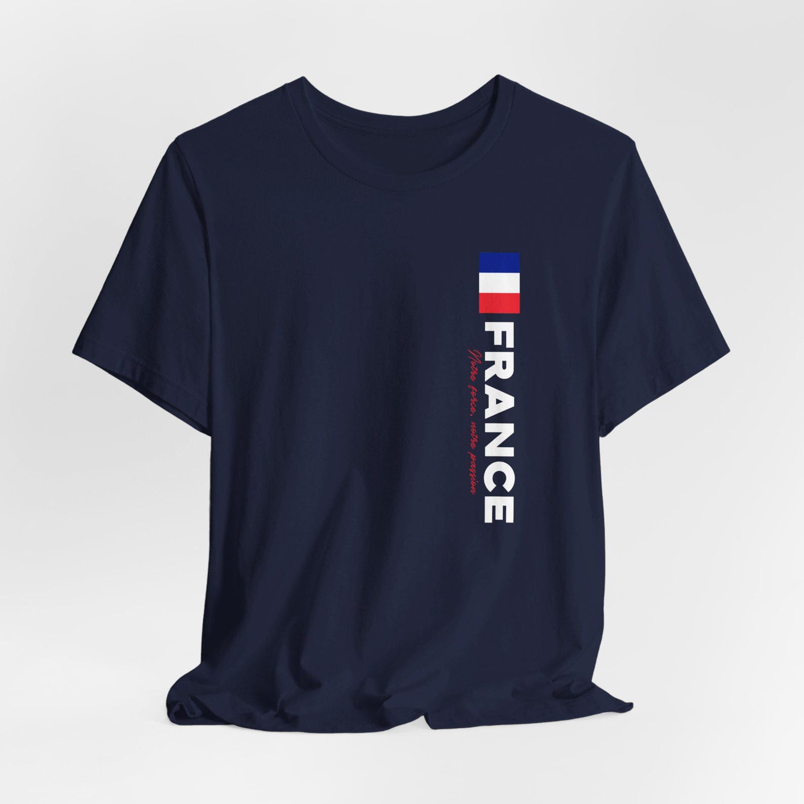 French National Team T-Shirt: France Flag Apparel S