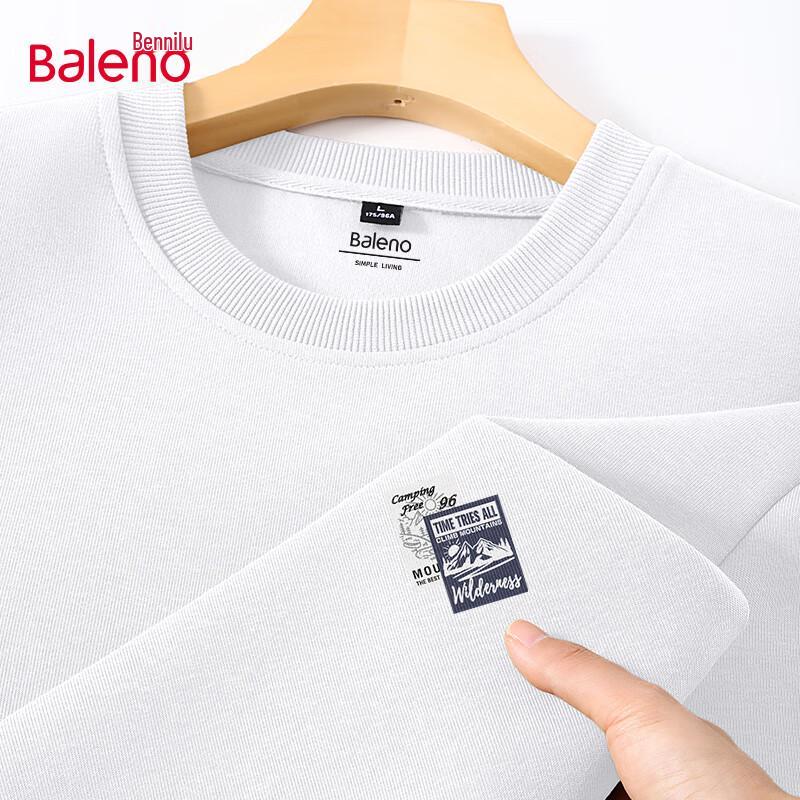 

Baleno Men s Loose Fit Graphic Pullover Sweatshirt M